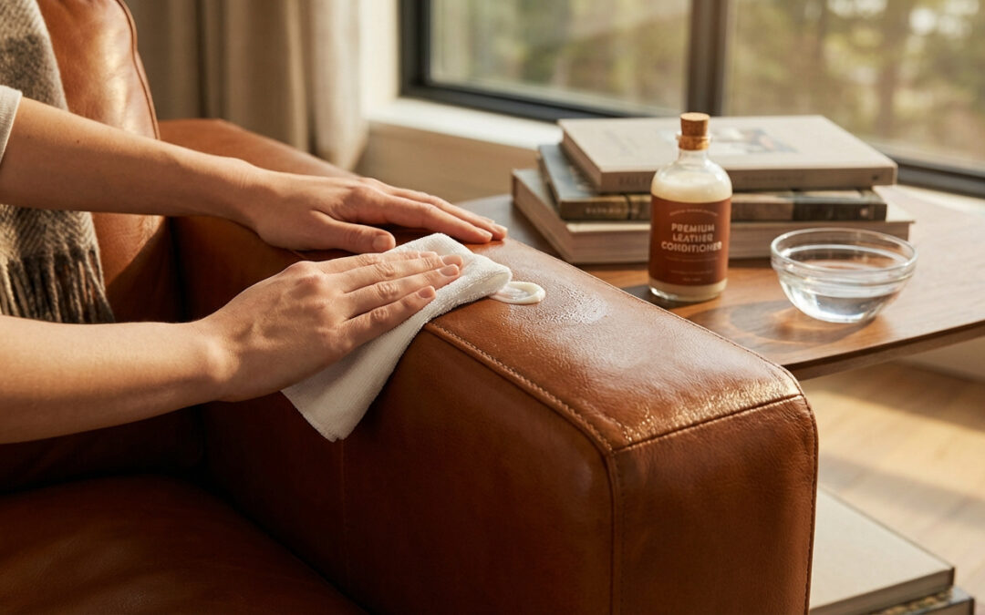 Comment nettoyer un fauteuil en cuir et bien l&rsquo;entretenir