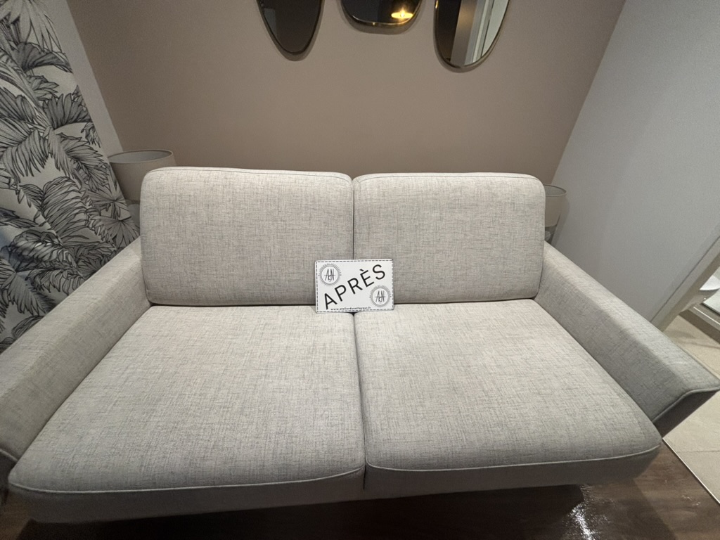 Canapé/banquette — après