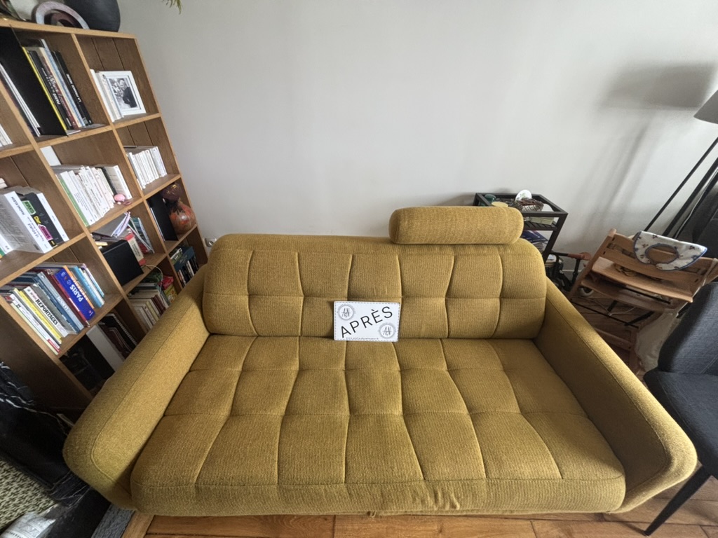 Canapé/banquette — après