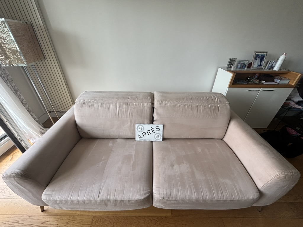 Canapé/banquette — après
