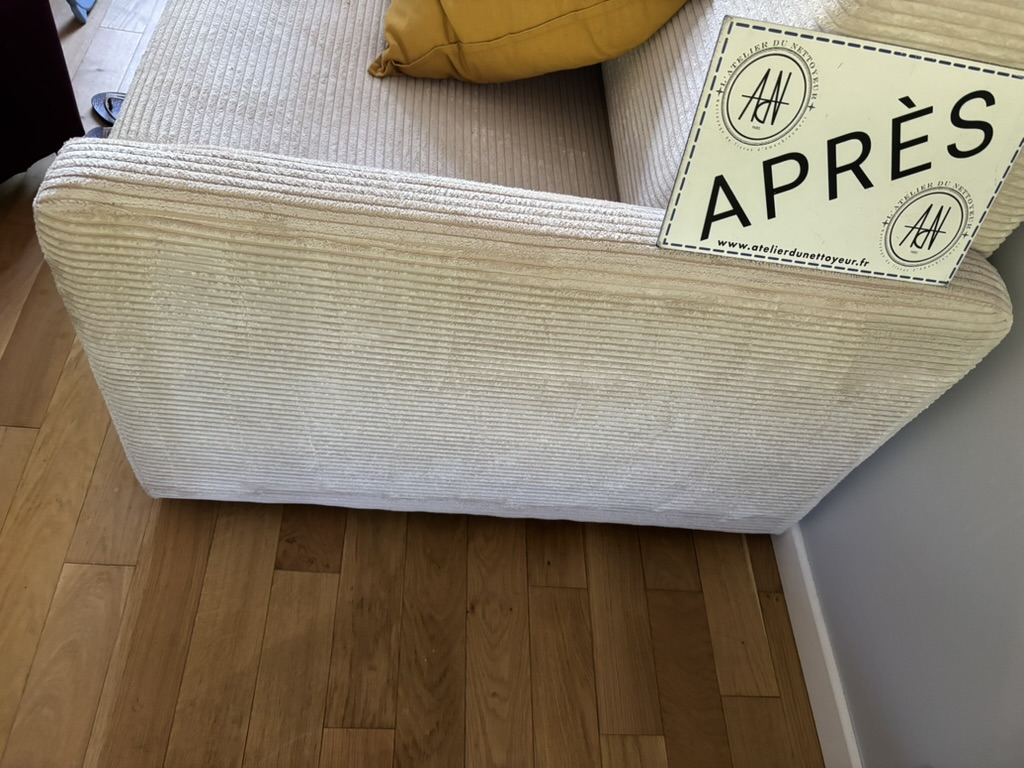 Canapé/banquette — après