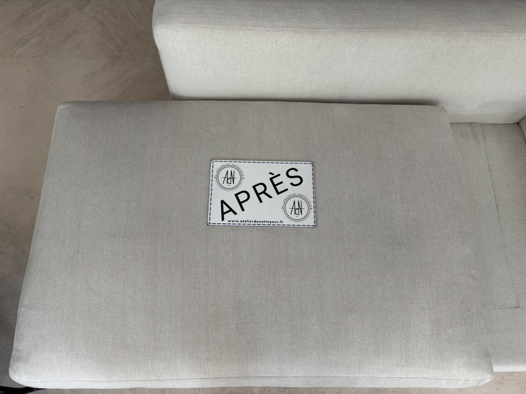 Canapé/banquette — après