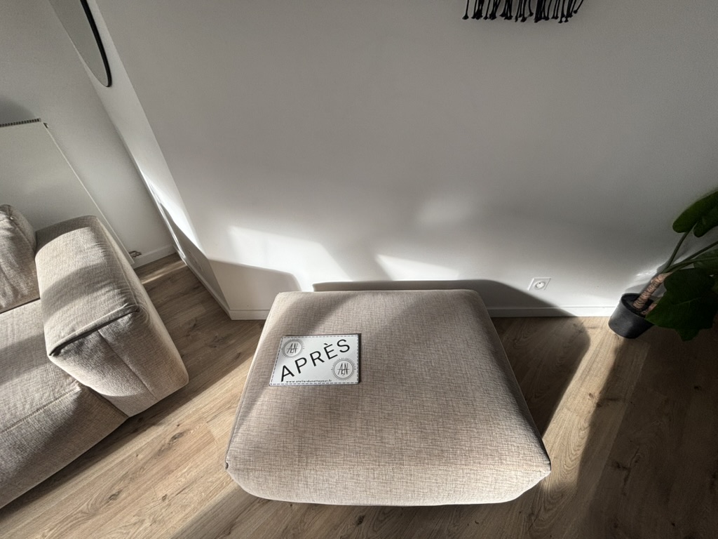 Canapé/banquette — après
