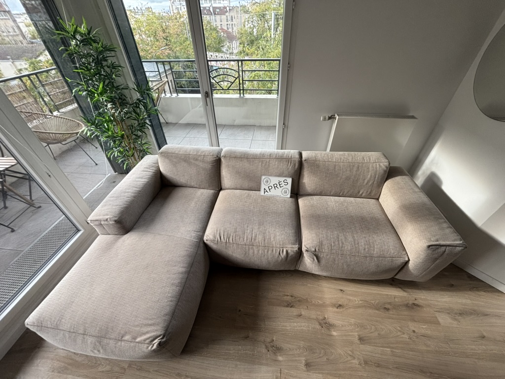 Canapé/banquette — après