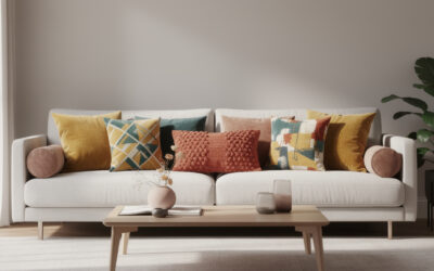 Comment décorer un canapé avec des coussins pour un style unique