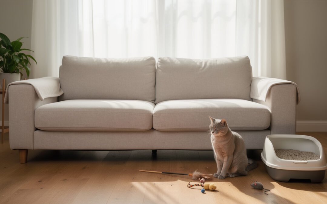 Comment éviter que mon chat fasse pipi sur le canapé : conseils efficaces
