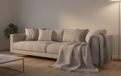 Comment mettre un plaid sur un canapé pour un style cosy et pratique