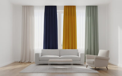 Quelle couleur de rideaux choisir pour sublimer des murs blancs