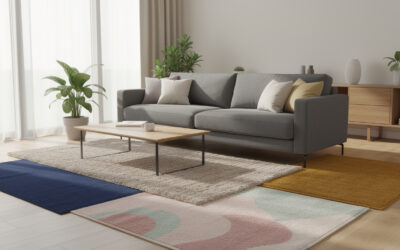 Quelle couleur de tapis choisir avec un canapé gris pour une décoration harmonieuse