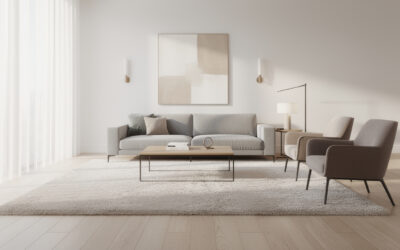 Quelle taille de tapis choisir pour un salon harmonieux